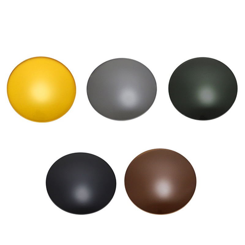 定制偏光镜片 直径80近视树脂太阳镜片 炫彩偏光近视眼镜片 驾驶