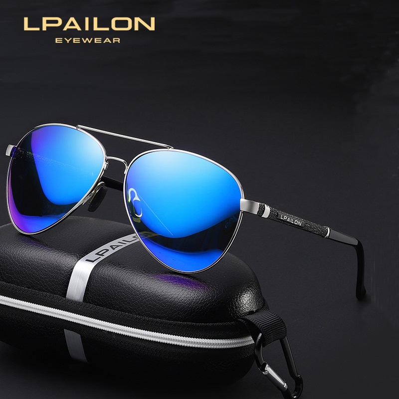 日夜两用偏光太阳镜夜视眼镜驾驶墨镜男士夜间开车司机蛤蟆镜8865