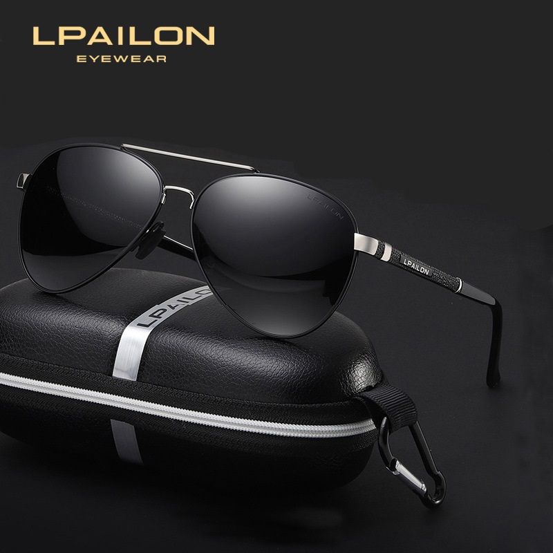 日夜两用偏光太阳镜夜视眼镜驾驶墨镜男士夜间开车司机蛤蟆镜8865