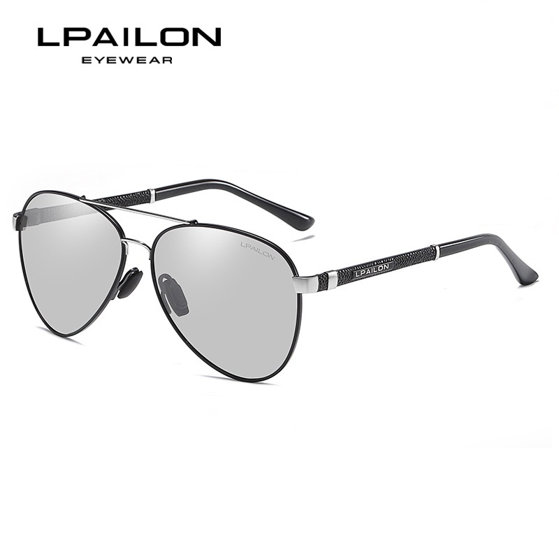 日夜两用偏光太阳镜夜视眼镜驾驶墨镜男士夜间开车司机蛤蟆镜8865