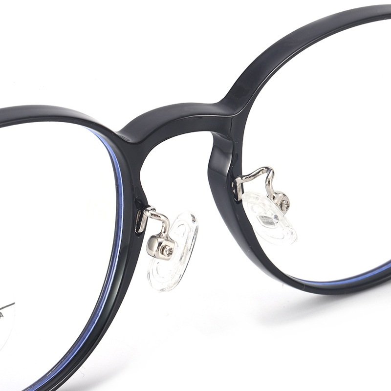 透明平光镜网红同款83089带鼻托护目镜时尚男女学生tr90金胶眼镜