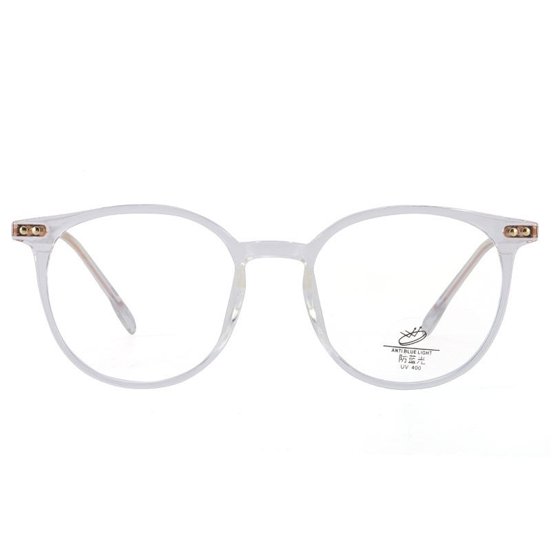 透明平光镜网红同款83089带鼻托护目镜时尚男女学生tr90金胶眼镜