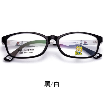 fashiontr90Glasses for children with myopia, ultra light frame5681 Multi-color eyeglass frame Teenage eyeglass frames