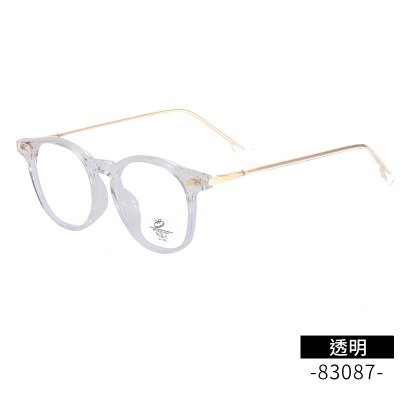 Transparent rice nail flat mirror, internet famous same model83087Computer goggles retro studenttr90reading glasses