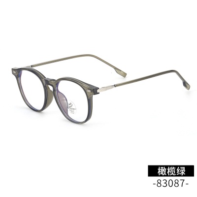Transparent rice nail flat mirror, internet famous same model83087Computer goggles retro studenttr90reading glasses