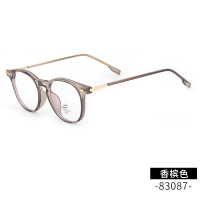 Transparent rice nail flat mirror, internet famous same model83087Computer goggles retro studenttr90reading glasses