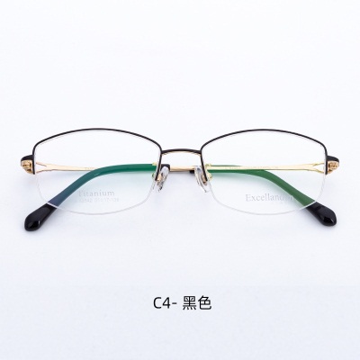 LIGHTWEIGHTBTitanium eyeglass frame Nearsighted presbyopia frame fashionable new style frame62542Ladies' mirror frame