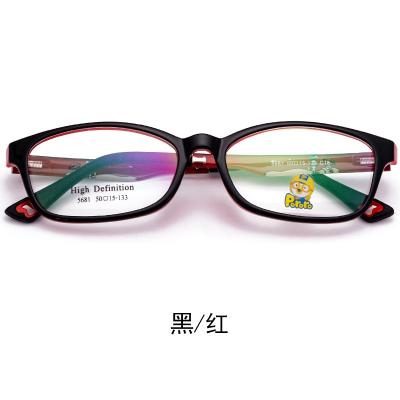 fashiontr90Glasses for children with myopia, ultra light frame5681 Multi-color eyeglass frame Teenage eyeglass frames