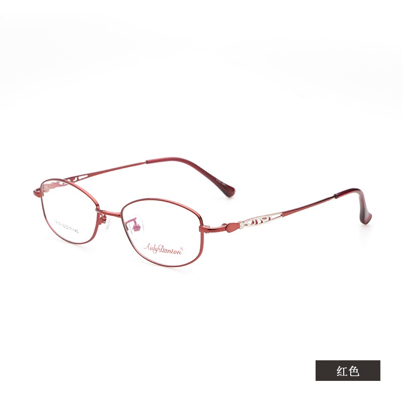 金属眼镜架全框近视镜7819优雅女士渐进片商务眼镜框丹阳工厂批发