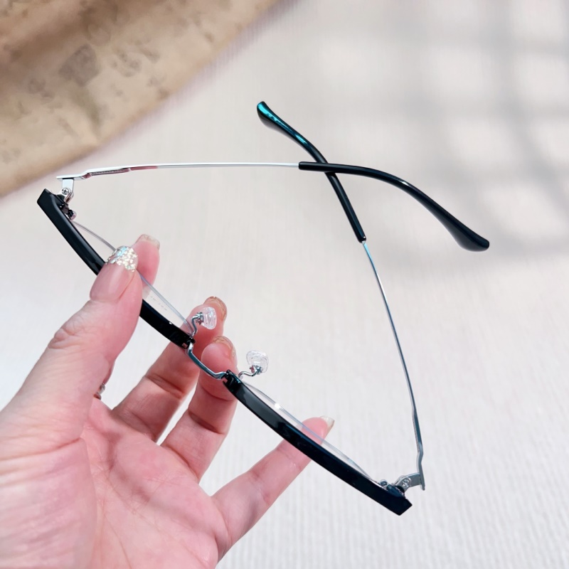 新款时尚眉毛眼睛架素颜眉线框16003斯文柳丁丹阳眼镜工厂批发