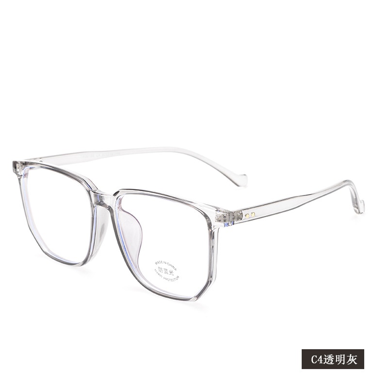 宽边个性平光镜网红同款30166小红书护目镜复古非主流 tr90眼镜