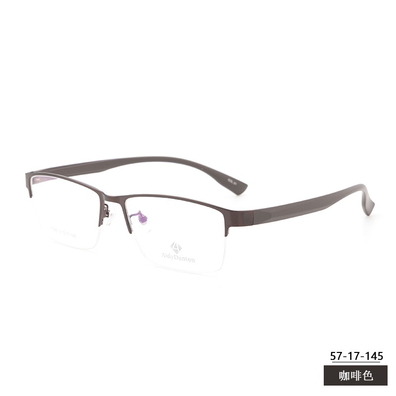 钢板大框眼镜架跨境批发7745男士金属休闲半框架 光学眼镜架丹阳