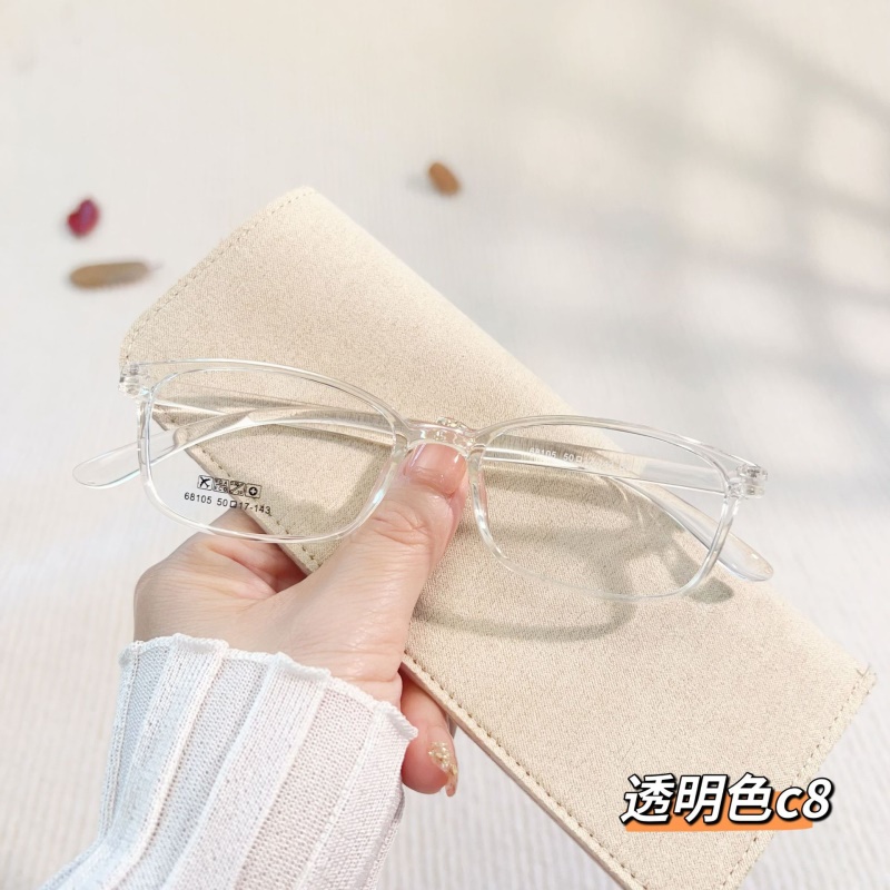 新款高级感TR近视眼镜框批发68105小框超轻男女款tr90眼镜框架