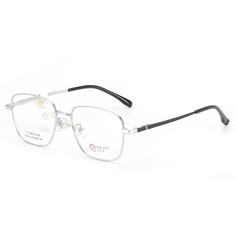 男女士长城腿复古眼镜批发 钛架多边形镜框9520 开球全框近视眼镜