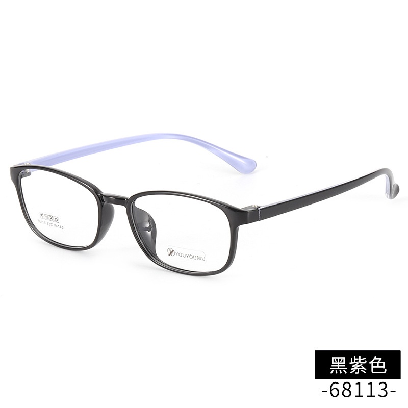 学生tr90近视眼镜框批发68113男女式中号全框架眼镜 丹阳TR眼镜架