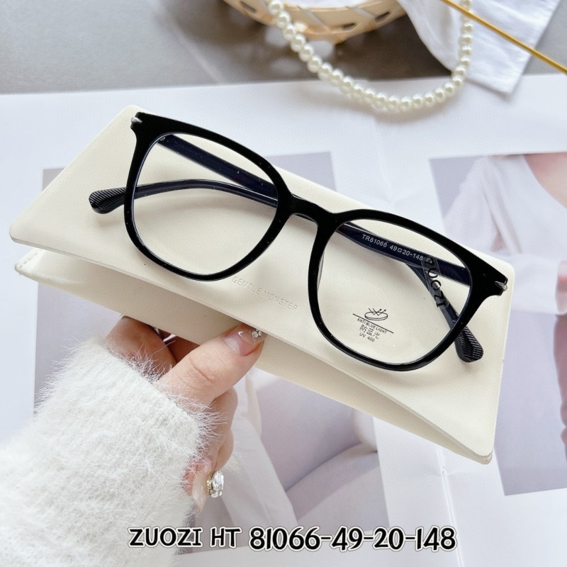 宽边个性平光镜网红同款81066小红书护目镜复古非主流 tr90眼镜