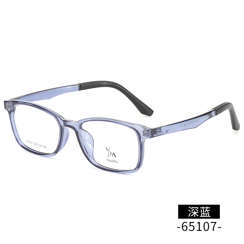 跨境近视眼镜tr90批发65107男款中号全框架眼镜女素颜TR眼镜架