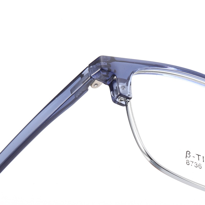 男女眉毛眼镜框架 时尚小红书同款8736TR90眉线潮款黑框复古眼镜