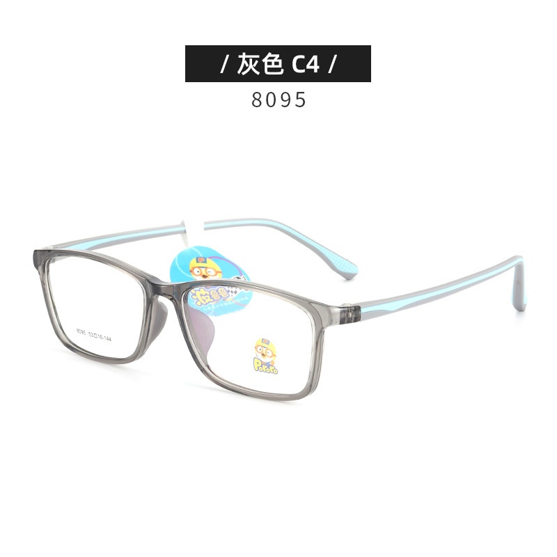 新款儿童眼镜框架近视女硅胶鼻托防脱落TR90学生架男韩版透明色系