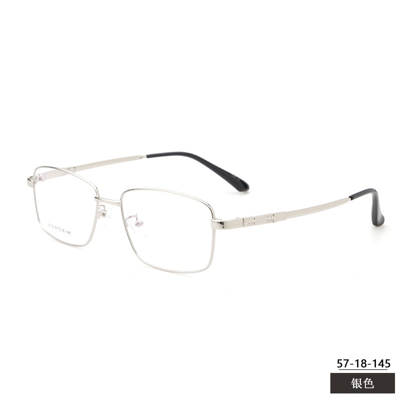 金属眼镜框宽边记忆架高弹钛合金 9110大号男士光学眼镜厂家批发