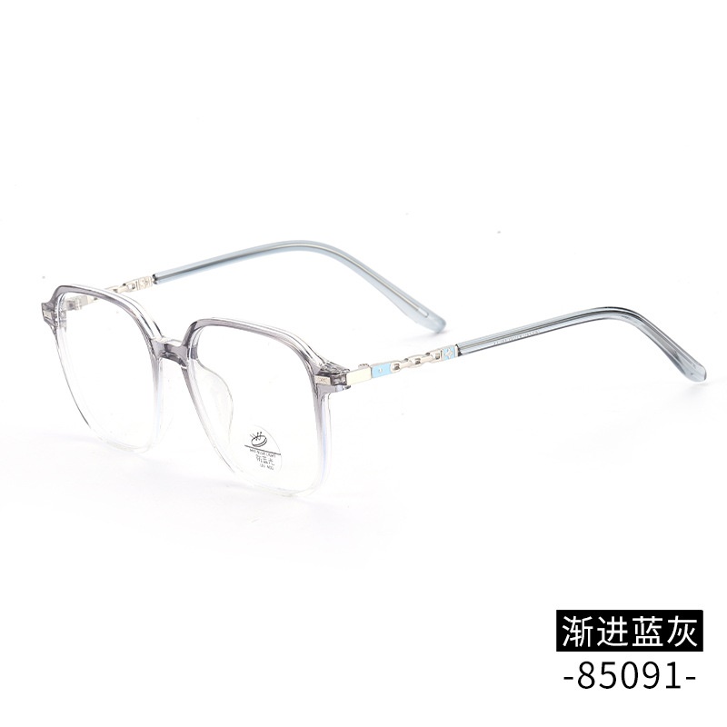 透明平光镜网红小红书同款85091 电脑护目镜复古时尚tr90防蓝光