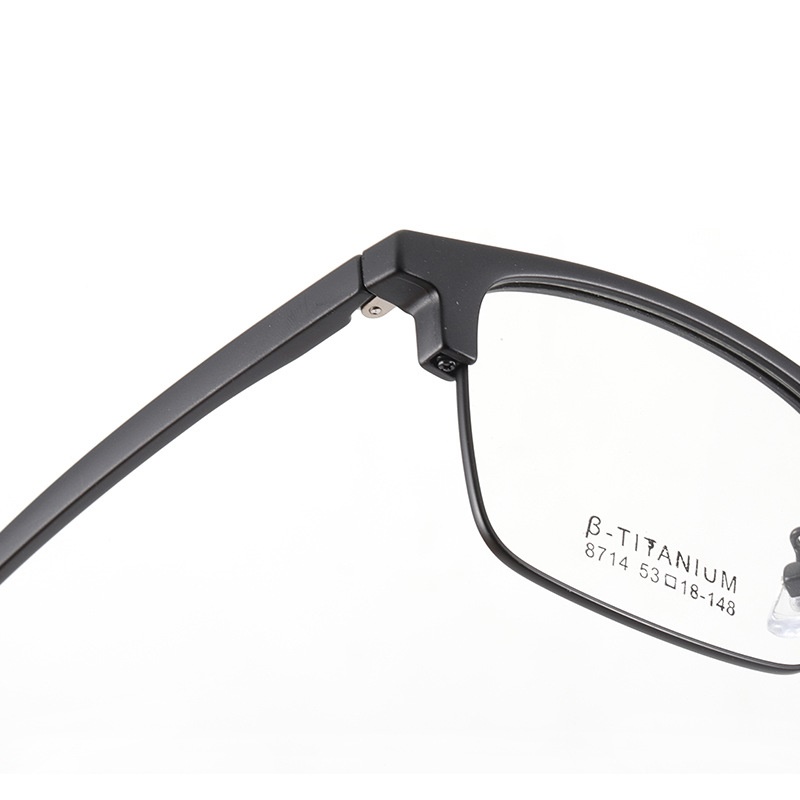 男女眉毛眼镜框架 时尚小红书同款8714TR90眉线潮款黑框复古眼镜