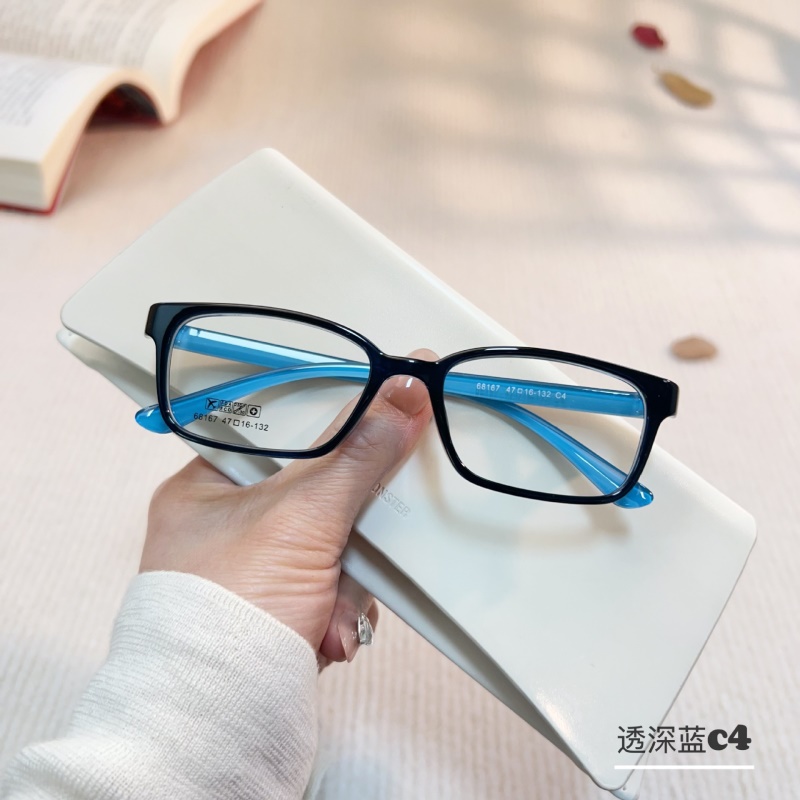 丹阳tr90近视眼镜工厂批发68167男女士全框架眼镜 瘦脸窄框眼镜架