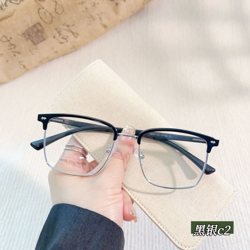 新款时尚眉毛眼睛框近视眉线框16053斯文柳丁全框TR90眉毛眼镜架
