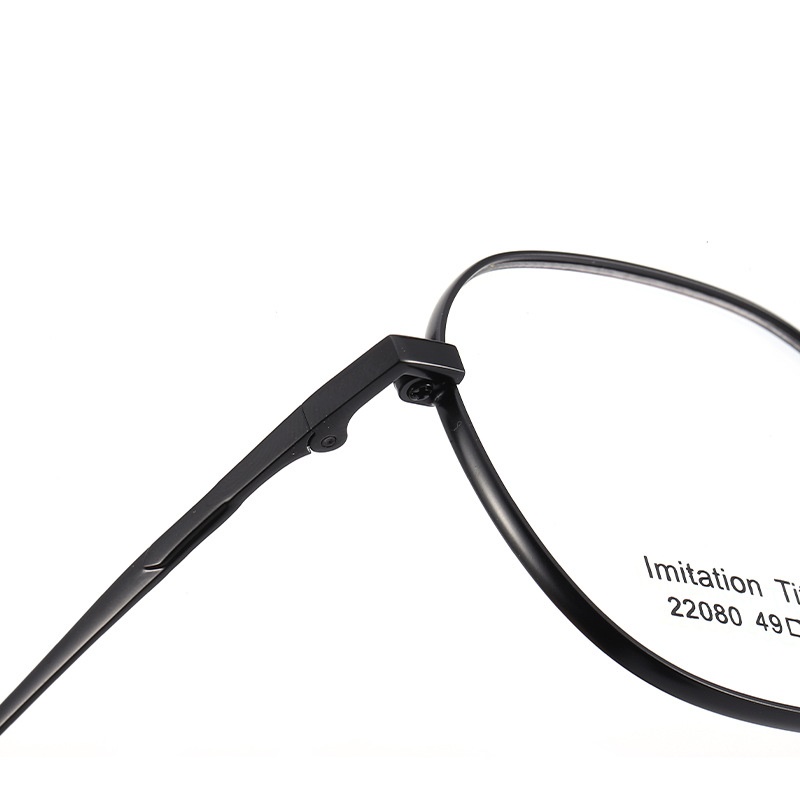 开球潮范复古眼镜小红书种草22080平光镜双色镜框男女中小号款