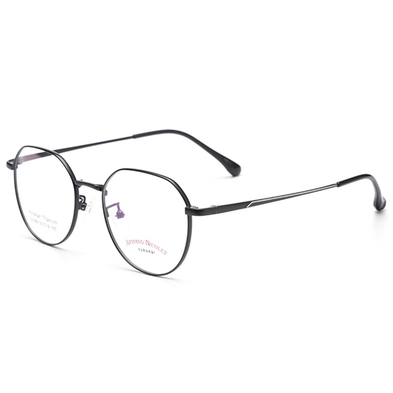 开球复古眼镜架22088宽边丝平光镜高端电镀时尚男女士镜框批发