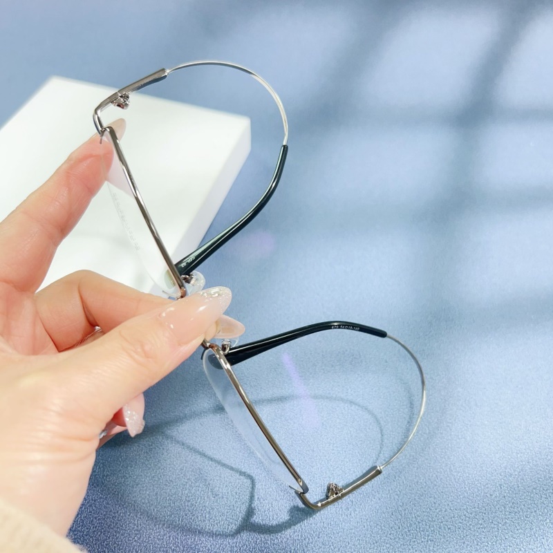 友顺丹阳眼镜工厂店记忆钛眼镜架男士金属光学眼镜半框老花眼镜框