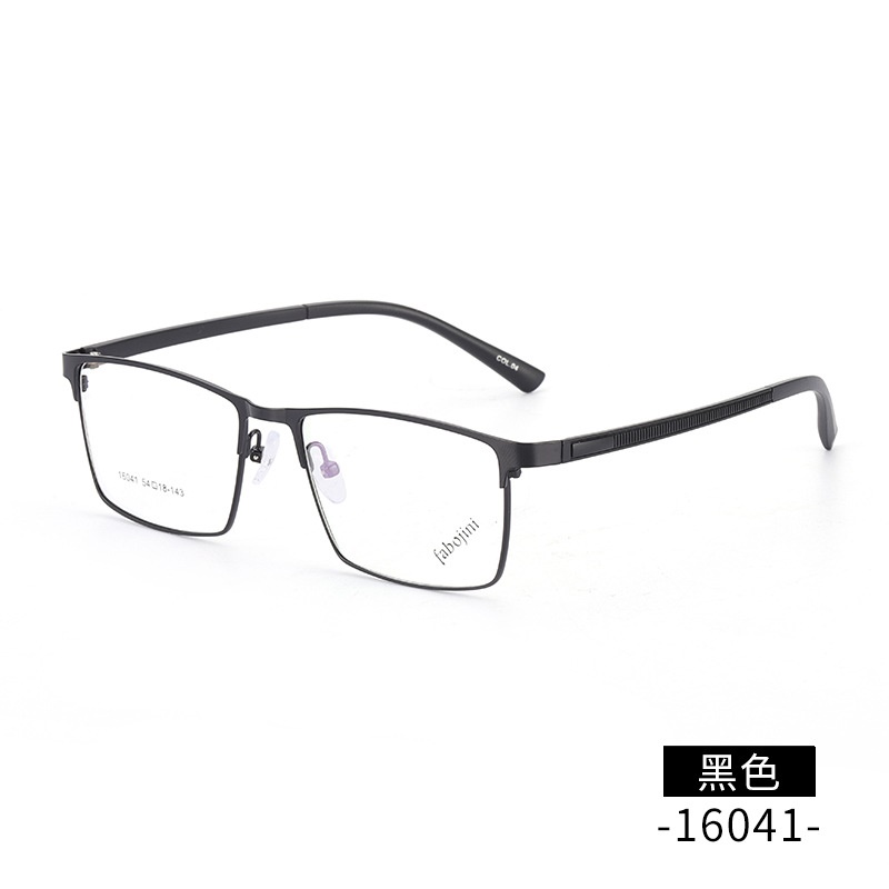 【友顺】钢板眼镜全框架方形镜架16041新款TR腿眼镜框丹阳工厂