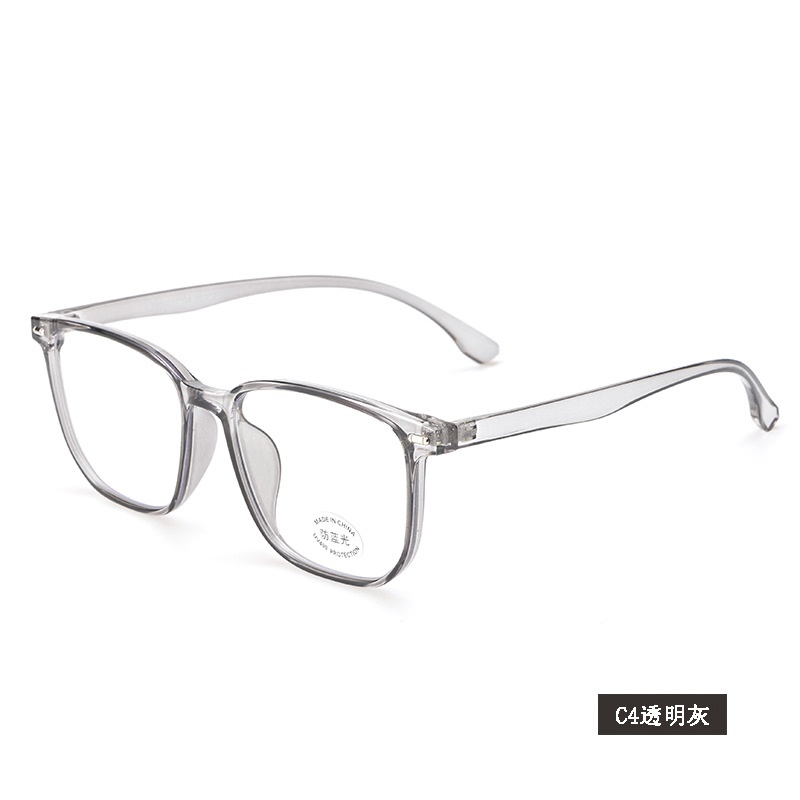 宽边黑框平光镜网红同款30217电脑护目镜复古非主流近视 tr90眼镜