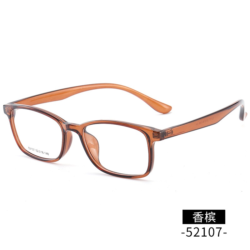 丹阳方形近视眼镜tr男女款小号52107全框架眼镜 TR90镜架金属铰链