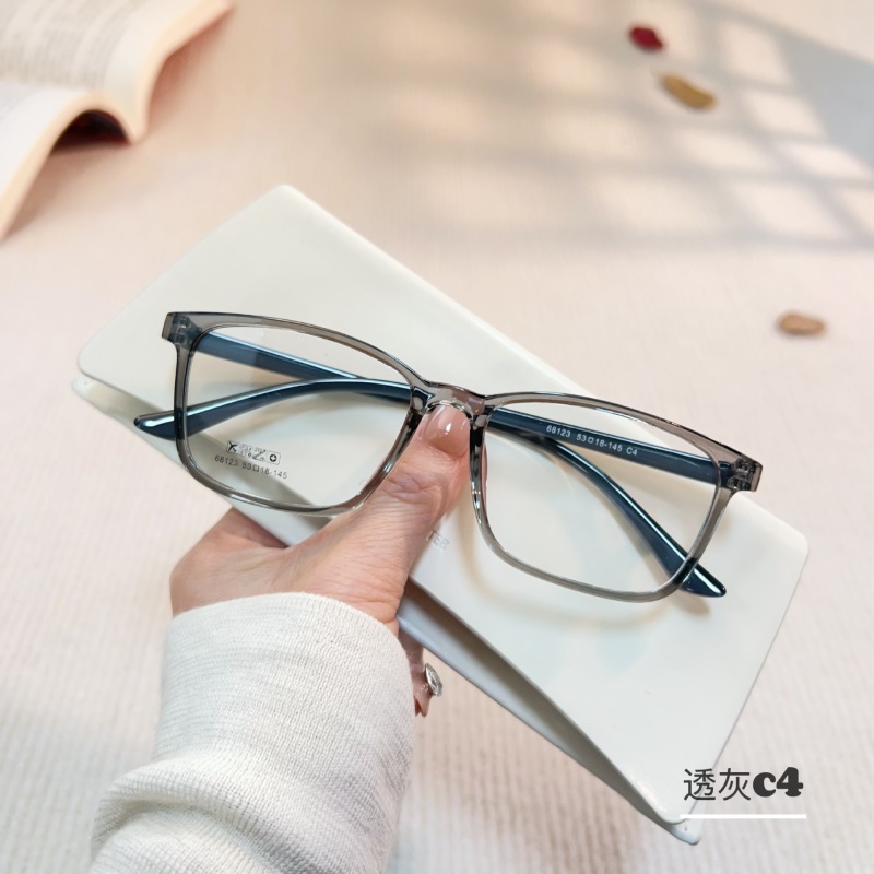 丹阳友顺tr90近视眼镜工厂批发68123男女士全框架眼镜 方形眼镜架