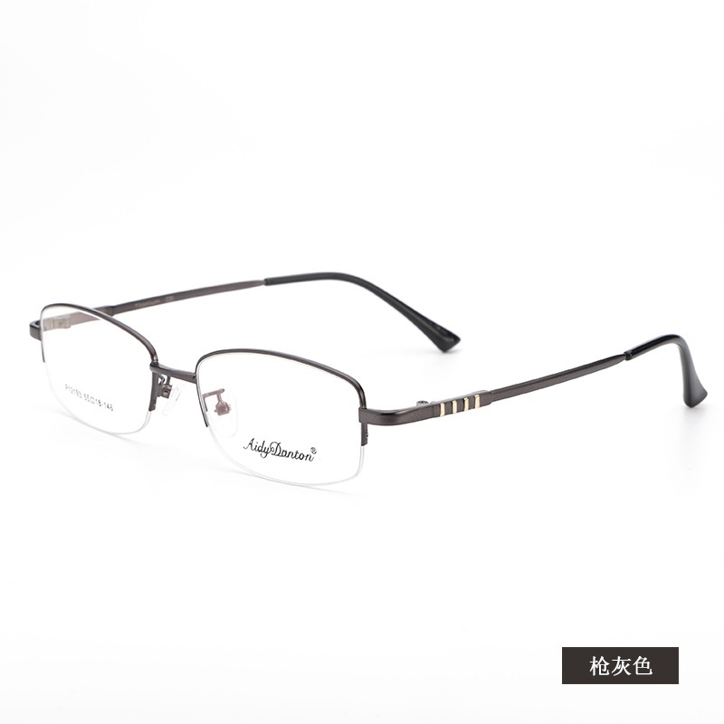 金属眼镜框宽边记忆钛合金 12193爆款男士光学眼镜架厂家批发