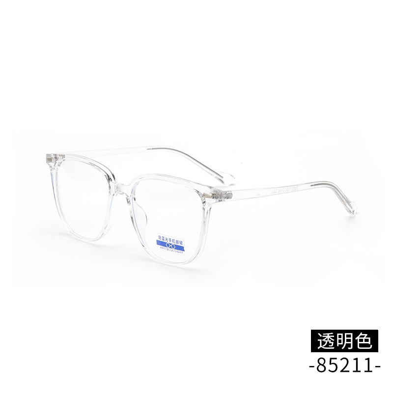 TR防蓝光眼镜知乎推荐 85211时尚护目镜男女多边形tr90平光镜
