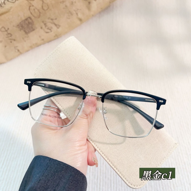 新款时尚眉毛眼睛框近视眉线框16053斯文柳丁全框TR90眉毛眼镜架