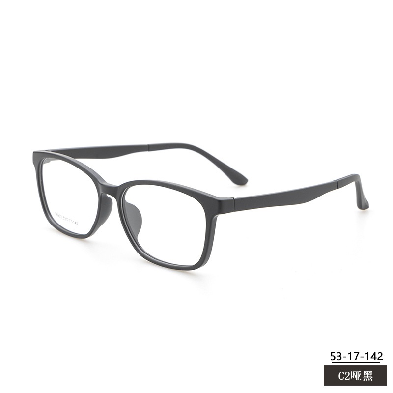 方形近视眼镜tr90批发18903全框架眼镜男女可定制TR眼镜架工厂店