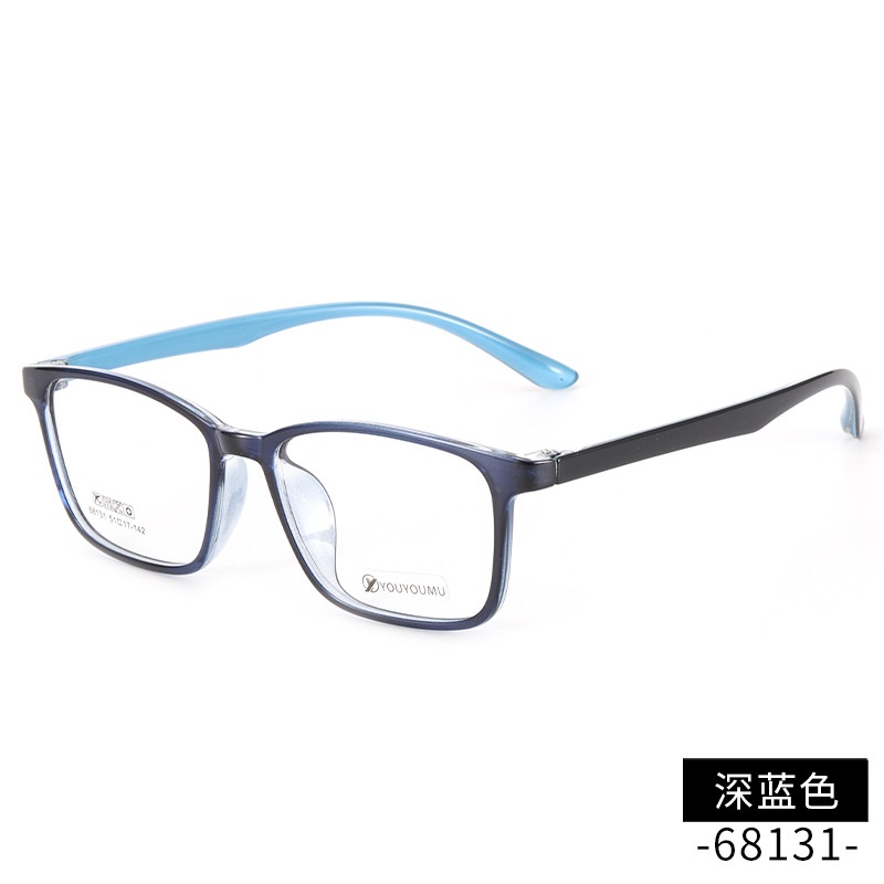 tr近视眼镜工厂批发68131男款小号脸全框架眼镜 女丹阳眼镜架TR90