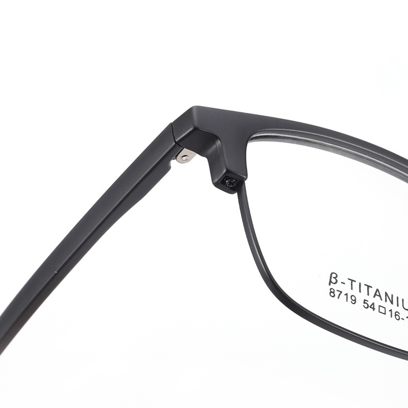 男女眉毛眼镜框架时尚小红书同款8719TR90眉线潮款黑框复古眼镜