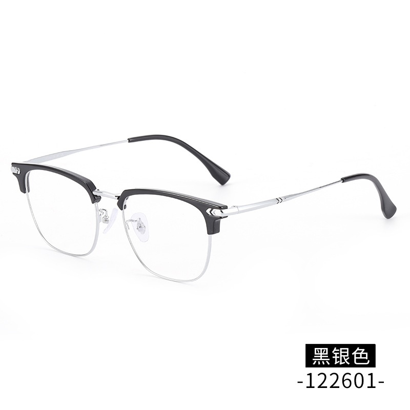 痞帅男眉毛眼镜架 丹阳122601板材眉线框女潮款淘宝网红爆款复古