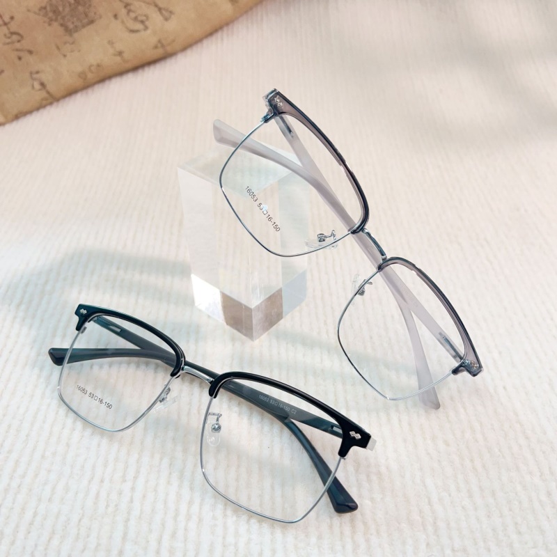新款时尚眉毛眼睛框近视眉线框16053斯文柳丁全框TR90眉毛眼镜架