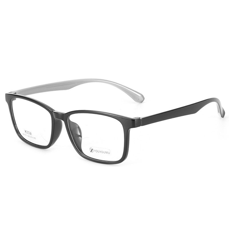 方形tr90近视眼镜批发68157男款中号全框架眼镜 女超轻眼镜架TR