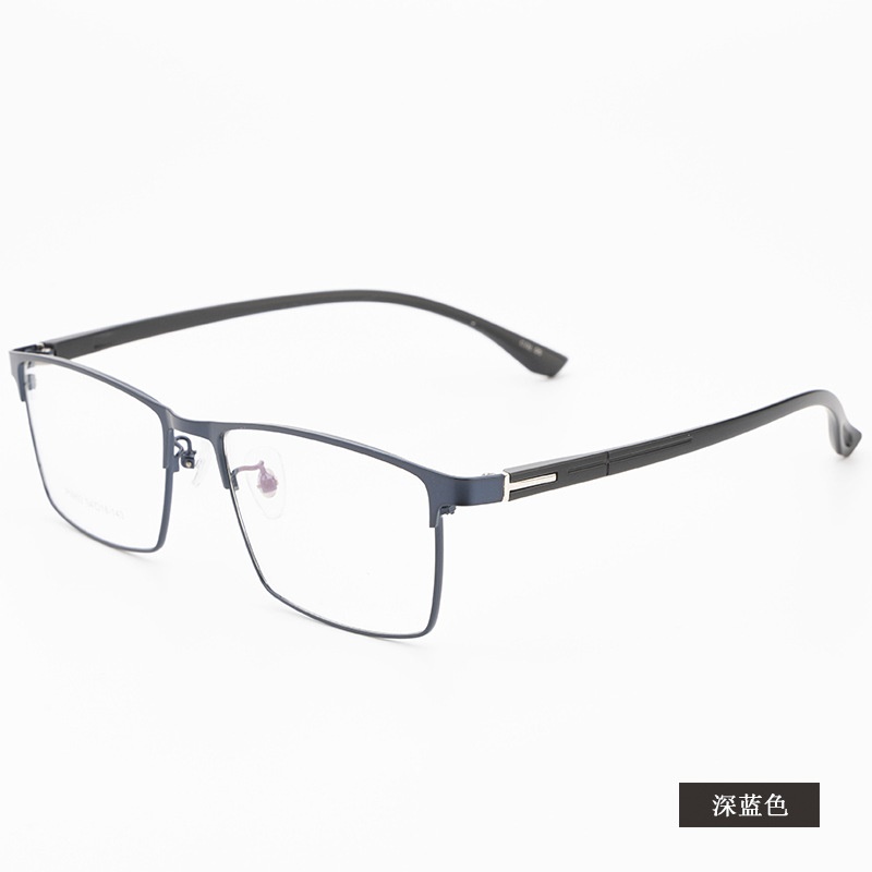 新款高启强同款眼镜框批发9952丹阳商务男款眉线全框镜架塑钢腿