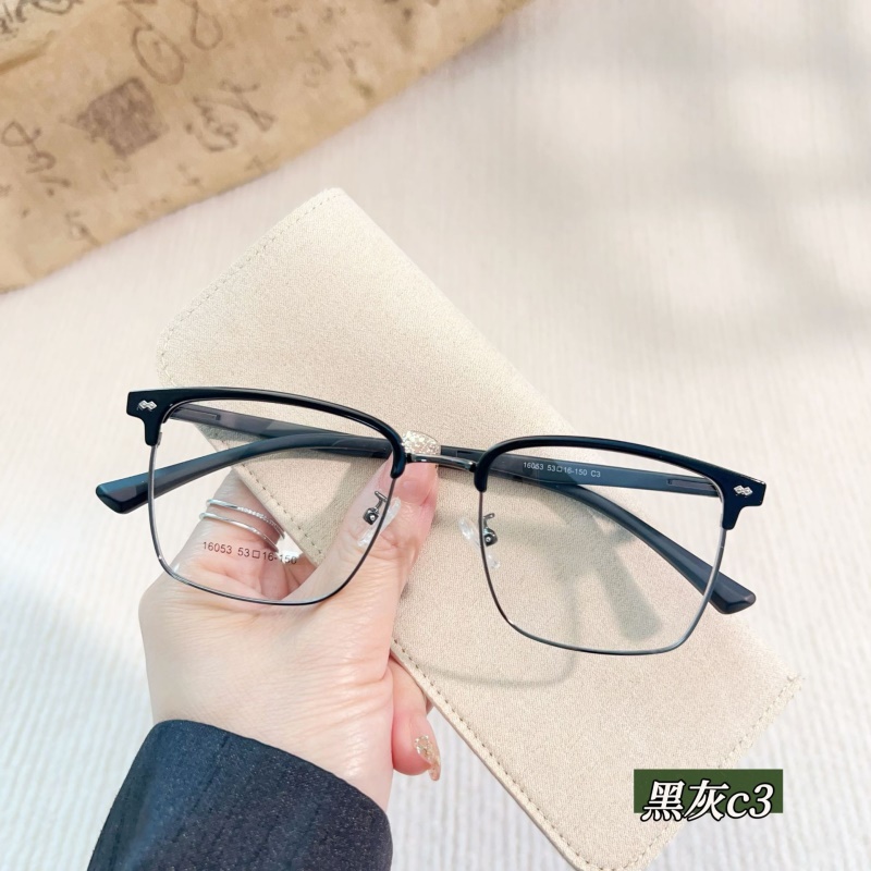新款时尚眉毛眼睛框近视眉线框16053斯文柳丁全框TR90眉毛眼镜架