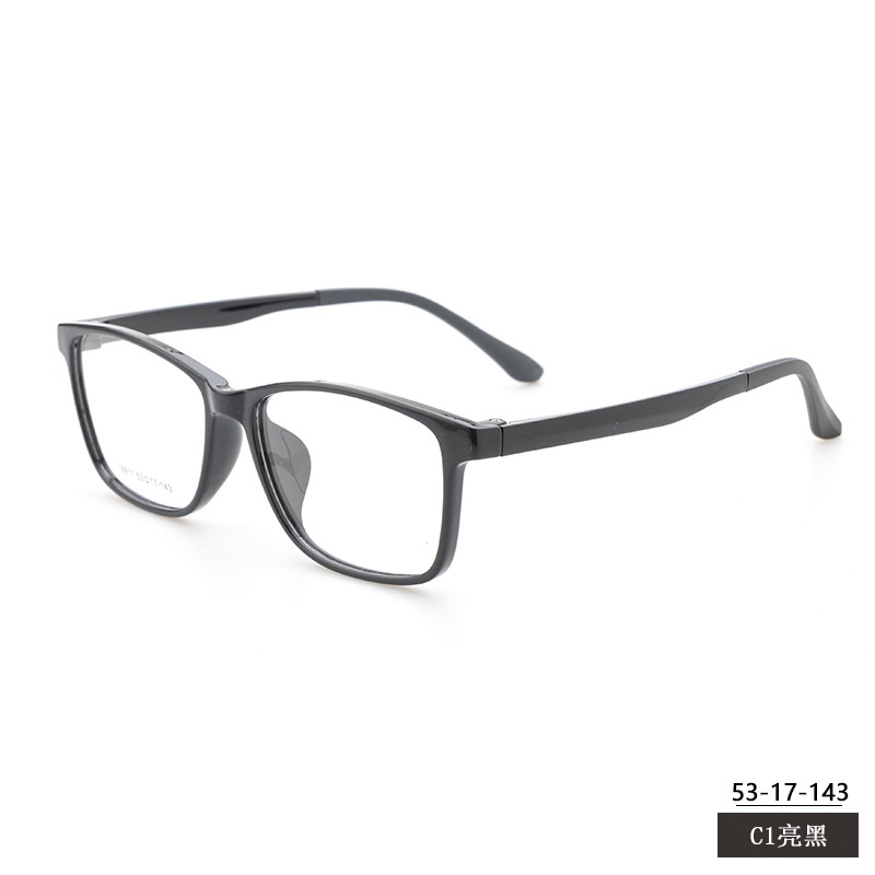 丹阳厂家批发近视眼镜tr90全框架18911学生眼镜 男女时尚TR镜架
