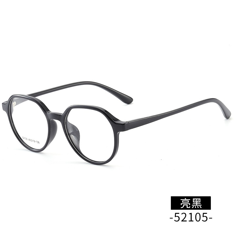 学生tr90眼镜框男女士小红书种草款52105全框架眼镜 TR镜架批发
