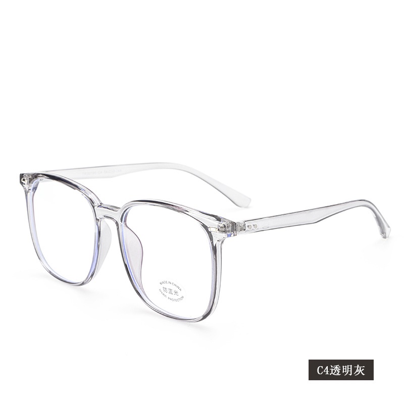 透明平光镜抖音小红书同款30195电脑护目镜男女士tr90方形 眼镜