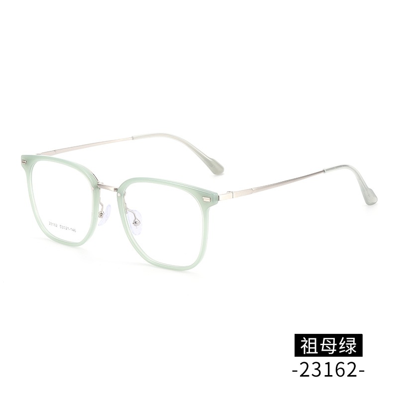 痞帅斯文男眉毛眼镜架 23162板材眉线框潮女款网红爆款平光眼镜